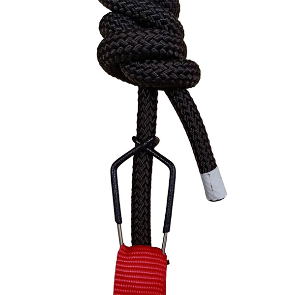 繩索夾具 PVC 塗層 不鏽鋼 繩索 固定 止滑