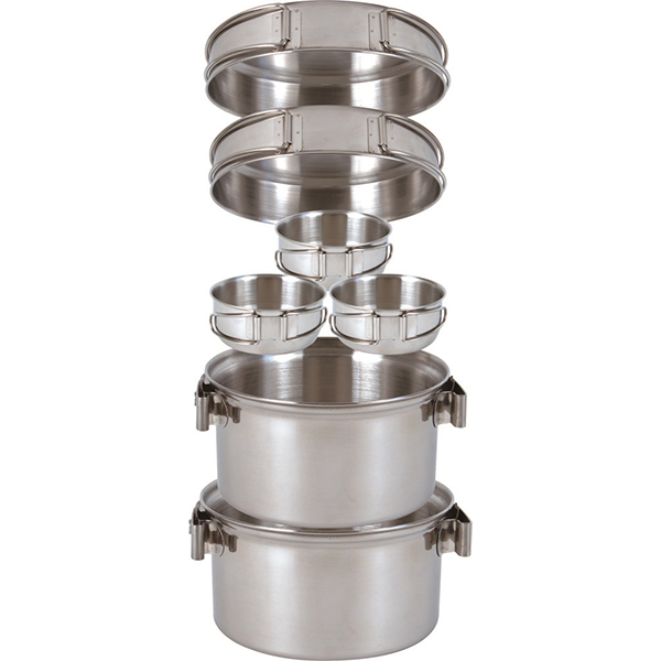 犀牛 3-4人不鏽鋼輕便套鍋