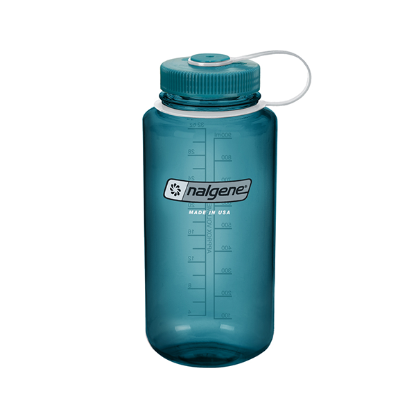 Nalgene 1000cc寬嘴水壼 軍藍色