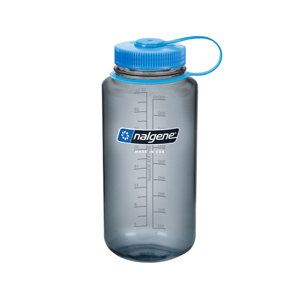 Nalgene 1000cc寬嘴水壼 煙霧灰