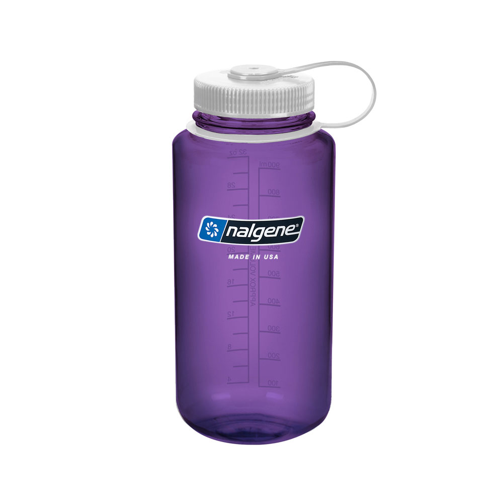 Nalgene 1000cc寬嘴水壼 紫色