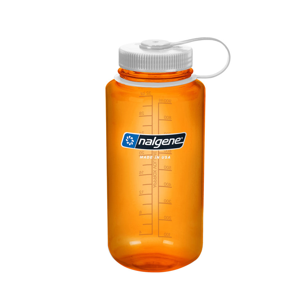 Nalgene 1000cc寬嘴水壼 橘色