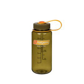 Nalgene 500cc寬嘴水壼 橄欖