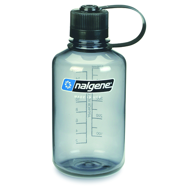Nalgene 500cc窄嘴水壼 煙霧灰