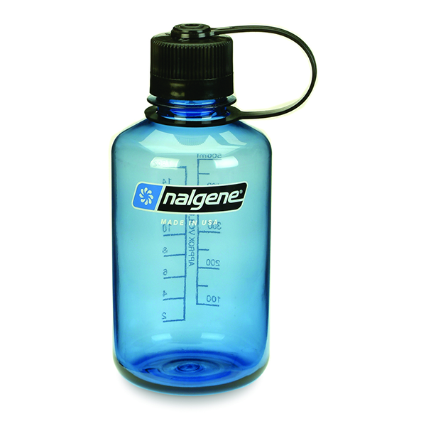 Nalgene 500cc窄嘴水壼 灰藍色