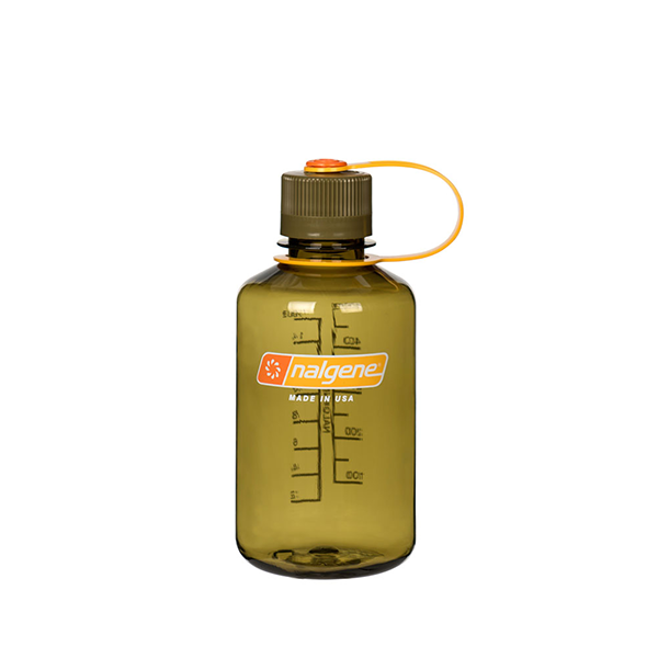 Nalgene 500cc窄嘴水壼 橄欖