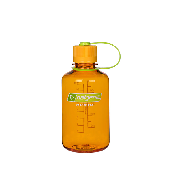 Nalgene 500cc窄嘴水壼 柑橘