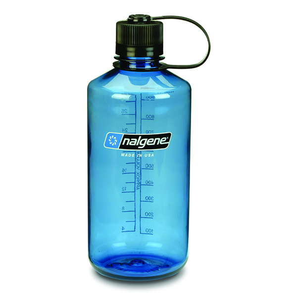 Nalgene 1000cc窄嘴水壼 灰藍色