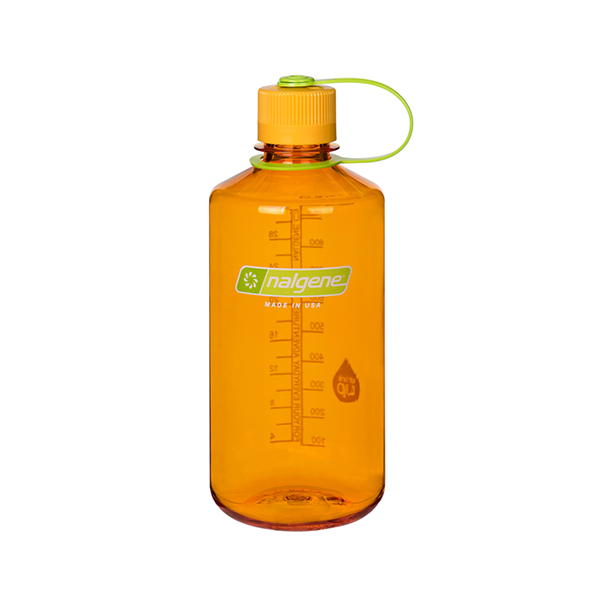 Nalgene 1000cc窄嘴水壼 柑橘