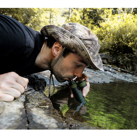 ELANWELL 攜帶式淨水器 -單人 (附軟式水壺)