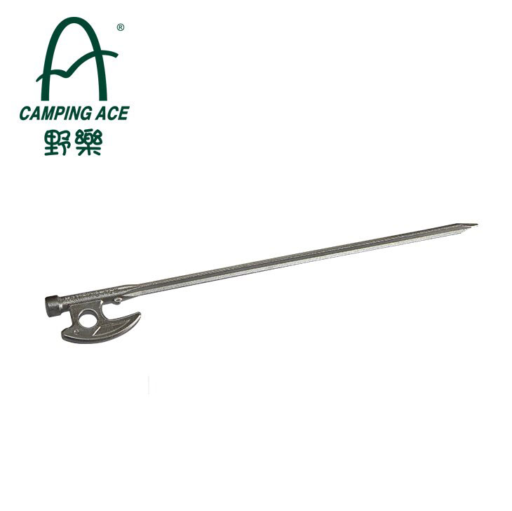 野樂 不銹鋼圓月彎刀大營釘*30公分 (單支)