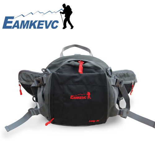 EAMKEVC 四用腰包 後背包 側背包 黑色