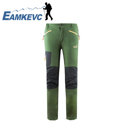 EAMKEVC 彈性透氣快乾褲 男款 綠色