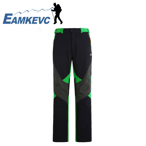 EAMKEVC 專業防風保暖軟殼褲 男款 綠色