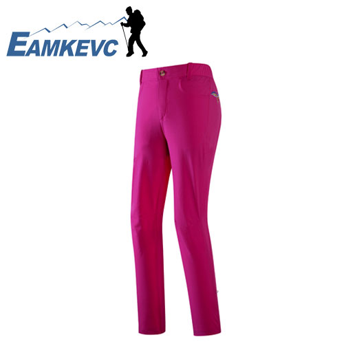 EAMKEVC 彈性透氣快乾褲 女款 紫色