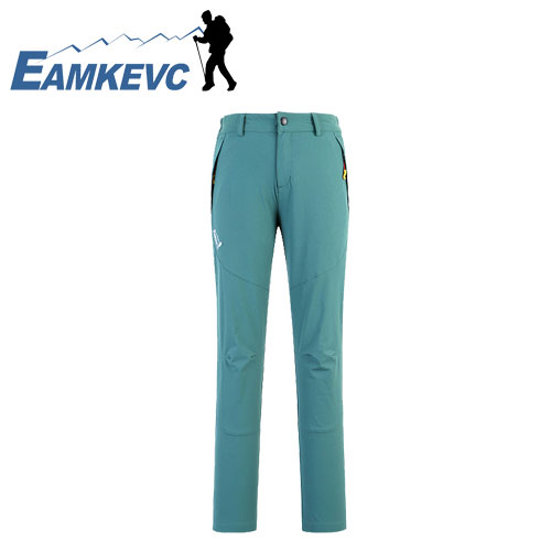 EAMKEVC 彈性透氣快乾褲 女款 綠色