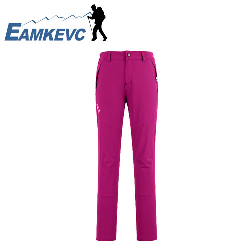 EAMKEVC 彈性透氣快乾褲 女款 紫色