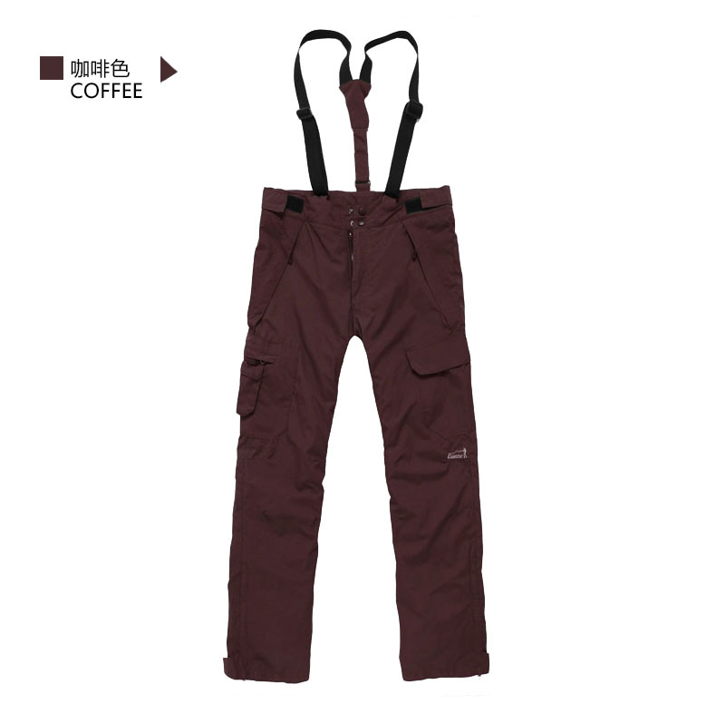 EAMKEVC 兩件式防水保暖長褲 男款 咖啡