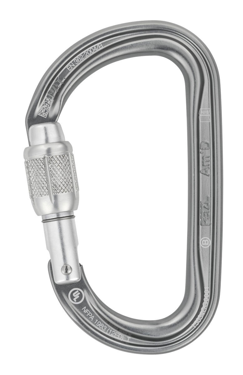 PETZL Am'D 非對稱鉤環 鈎環 勾環 手轉鎖(螺旋鎖)