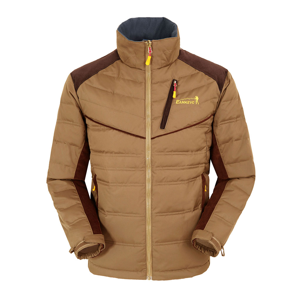 EAMKEVC 8104 羽絨外套 頂級羽絨700P 卡其