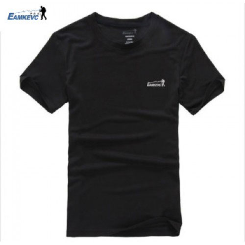 EAMKEVC 795圓領吸濕排汗衫  黑