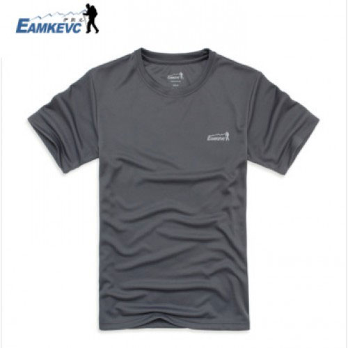 EAMKEVC 795圓領吸濕排汗衫  灰