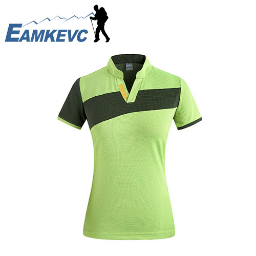 EAMKEVC 8143 銀離子快乾排汗衫 女款 果綠
