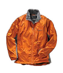 MARMOT 多功能風衣 橘/灰