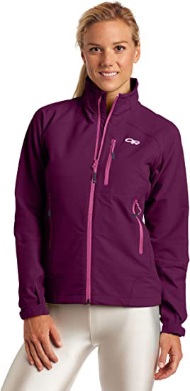 OR 女高防風透氣保暖外套 紫 CIRQUE JACKET ORCHID