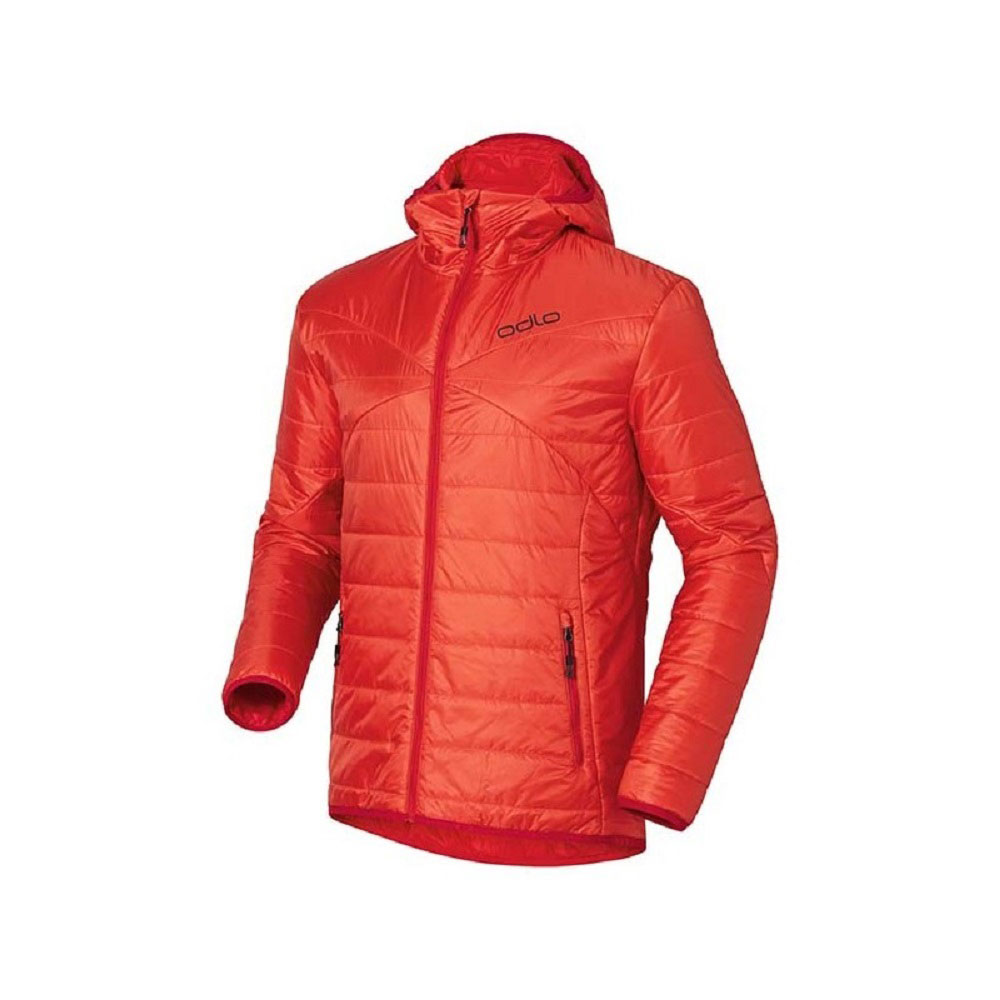ODLO 男PRIMALOFT外套 桔紅