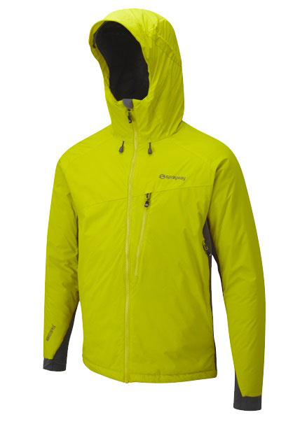 SPRAYWAY 格蘭德 防風保暖帽外套 黃綠