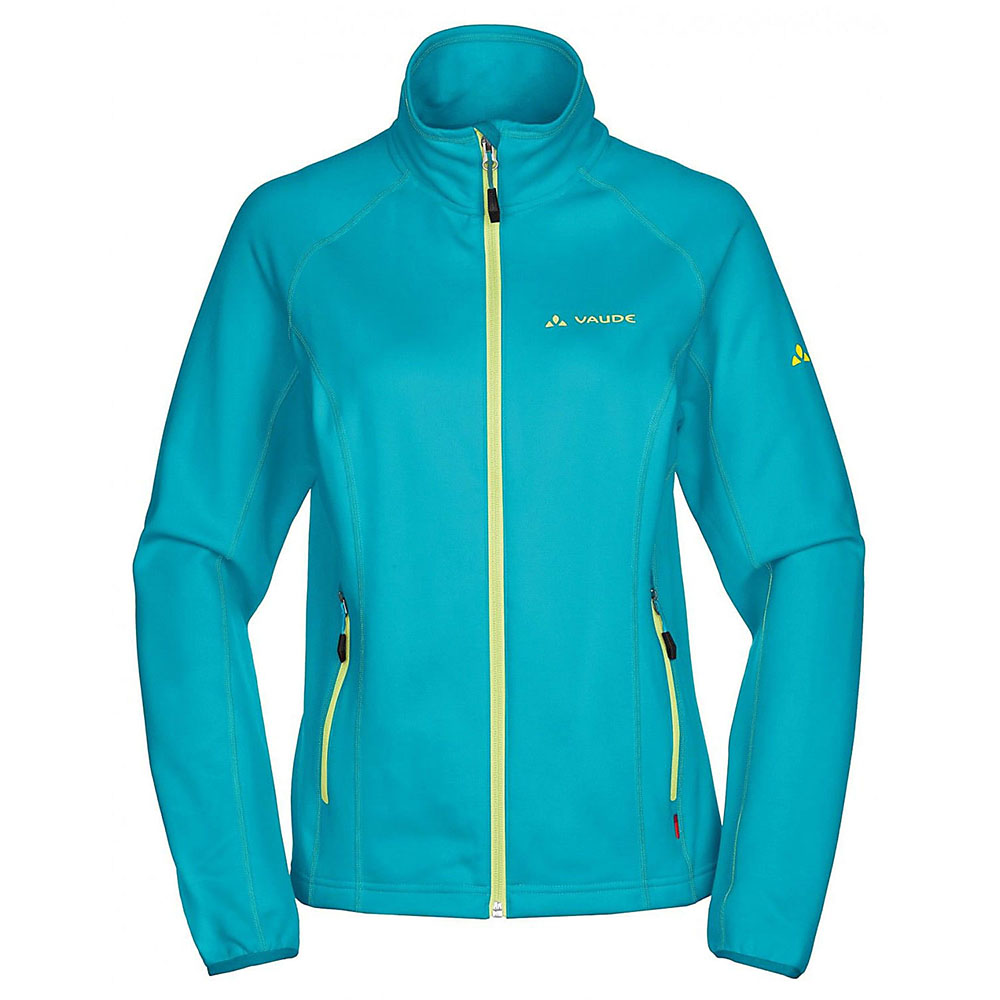 VAUDE 女細刷毛彈性外套 藍