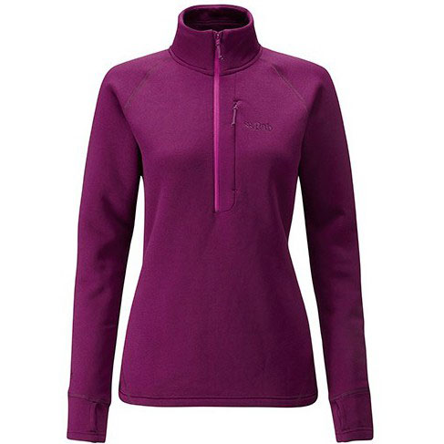 Rab 女半門襟保暖上衣 醬果紫 PS Pro Pull-On