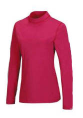 MOUNTNEER 女遠紅外線保暖衣 珊瑚紅