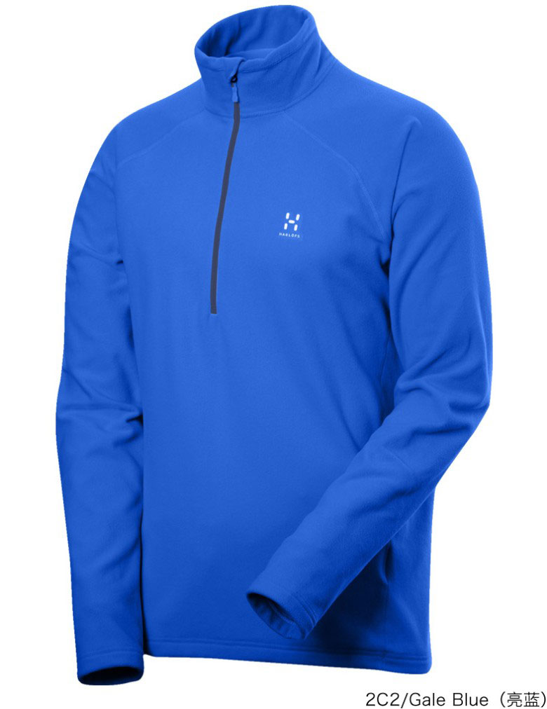Haglöfs半門襟保暖衫 ASTRO TOP GALE BLUE