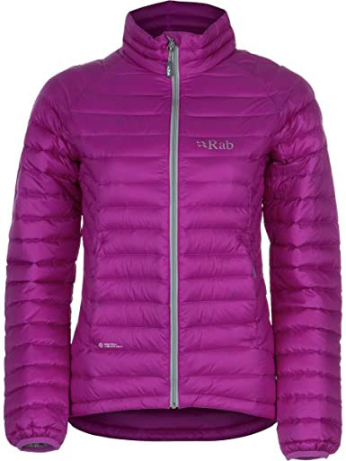 Rab 女 羽絨外套 魯冰花 Microlight