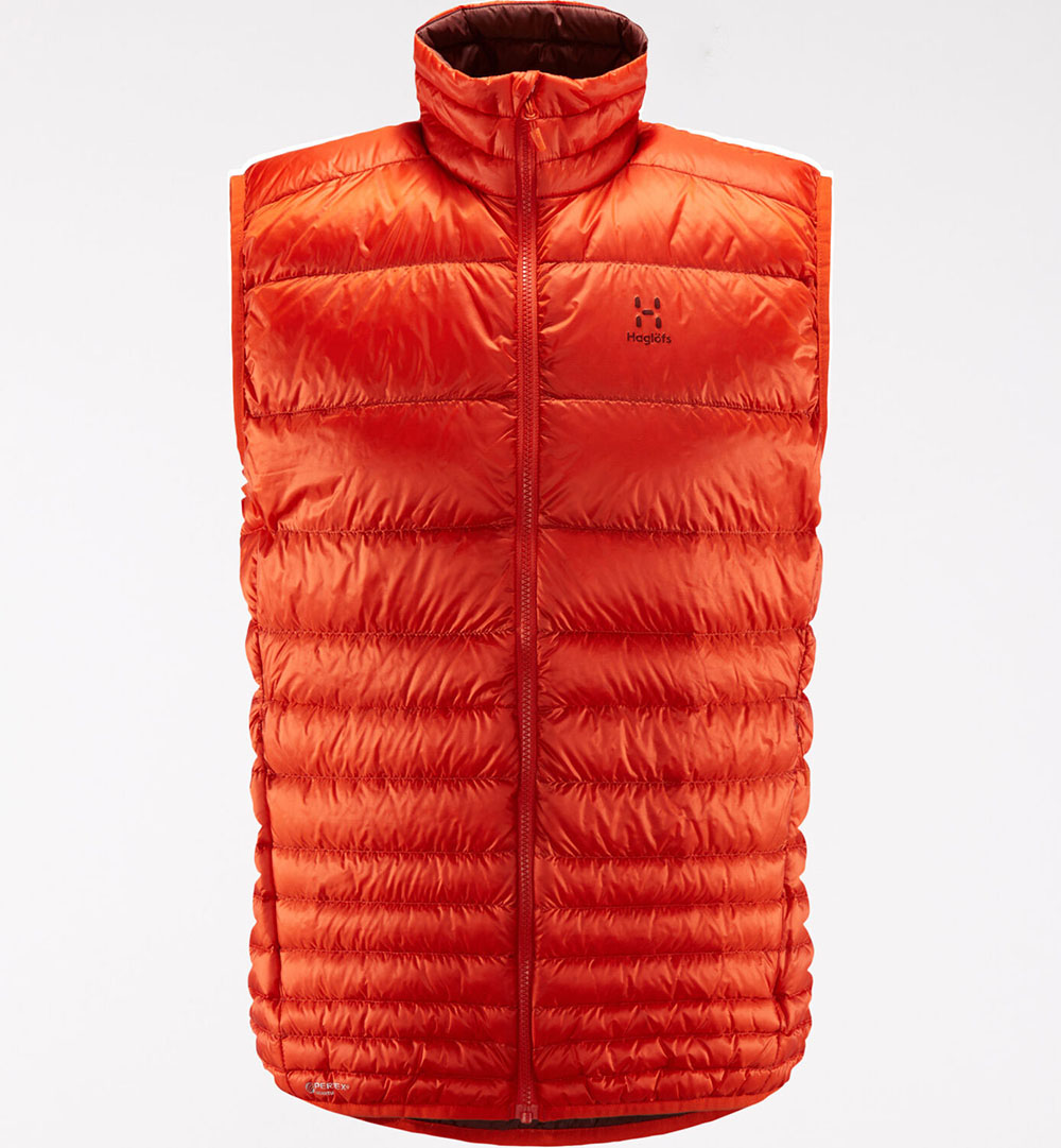 HAGLOFS 男 羽絨背心 危險紅/火燄紅 ESSENS III DOWN VEST