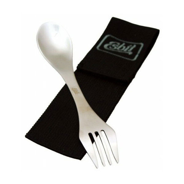 ESBIT SF不鏽鋼雙頭湯匙/叉-附袋