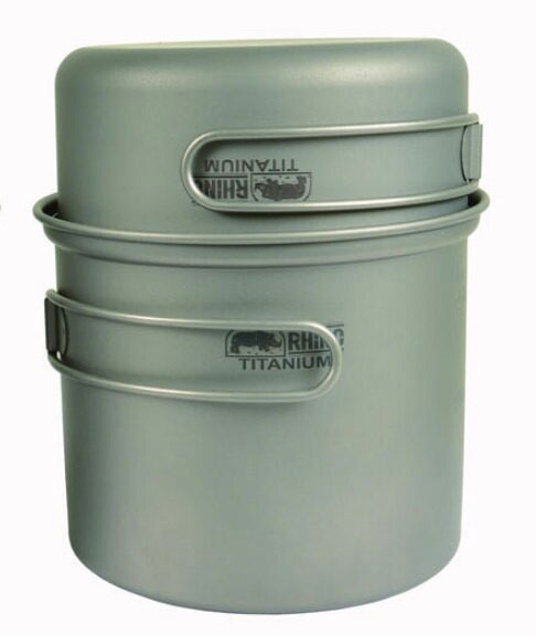 RHINO 鈦合金鍋 0.75L 鈦鍋 750ml