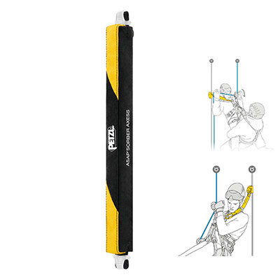 PETZL ASAP'SORBER AXESS 勢能吸收器 40cm (雙人救援) 釋能 爆炸包 緩衝包 防墜器配件
