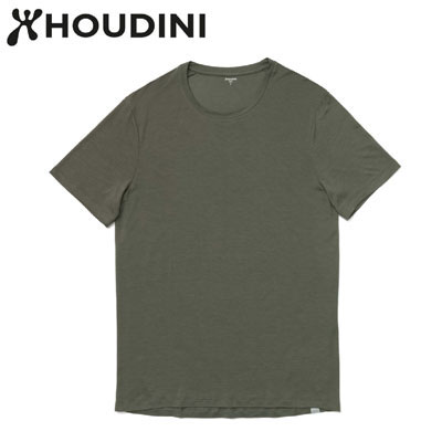 Houdini M's Tree Tee 柳樹綠 男 天絲短袖