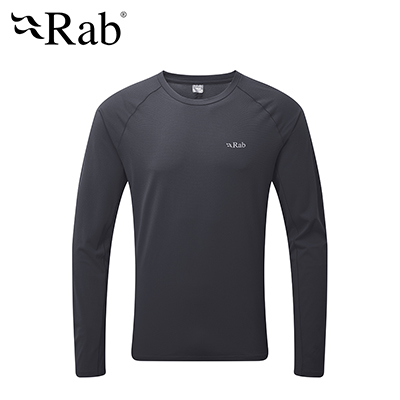 RAB Force LS Tee 透氣長袖排汗衣 男款 鋼鐵藍