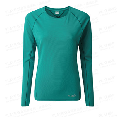 RAB Force LS Tee 透氣長袖排汗衣 女款 亞提蘭提斯