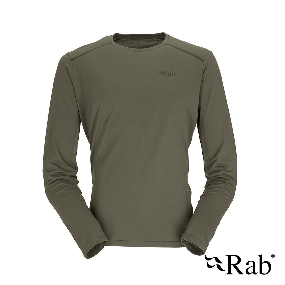 Rab Force LS Tee 長袖透氣排汗衣 男款 淺卡其