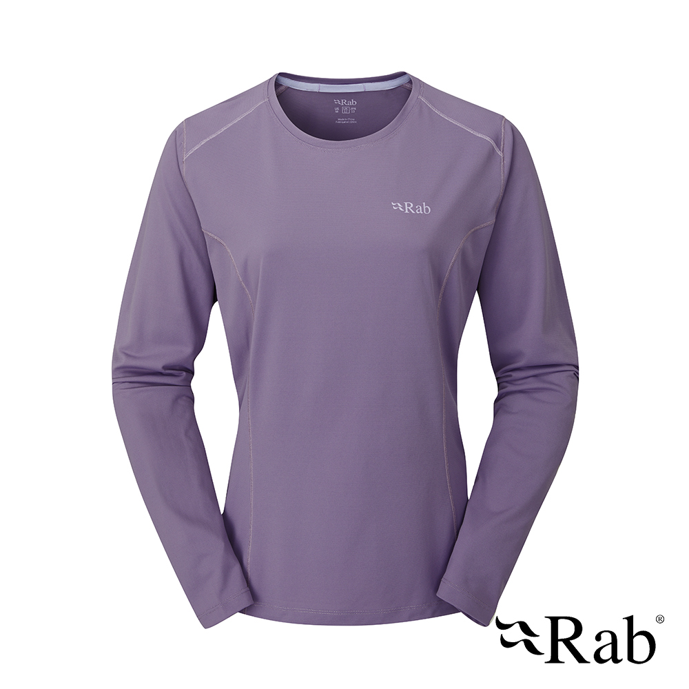 Rab Force LS Tee 長袖透氣排汗衣 女款 紫鼠尾草