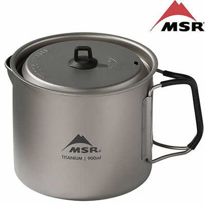 MSR Titan™ Kettle 900ml 單人鈦鍋