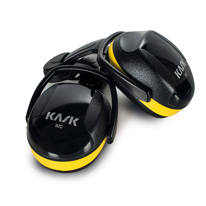 KASK SC2-Yellow 防噪音耳罩 (降噪24dB 24分貝) 中-高噪音環境