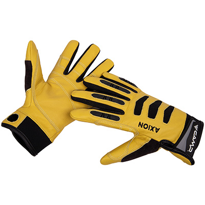 CAMP AXION 全指/攀降手套 黃色