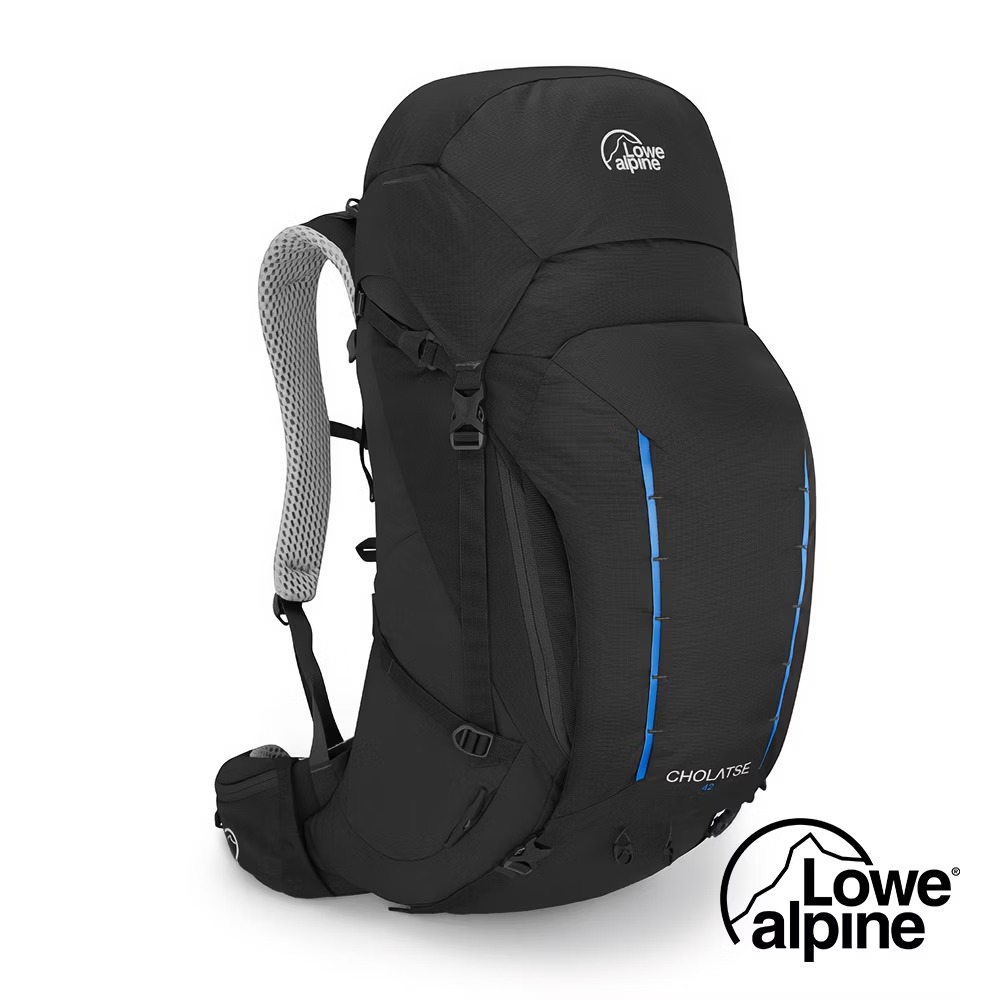 Lowe Alpine Cholatse 42:47 多功能登山背包 黑色 男 (42L+5L)