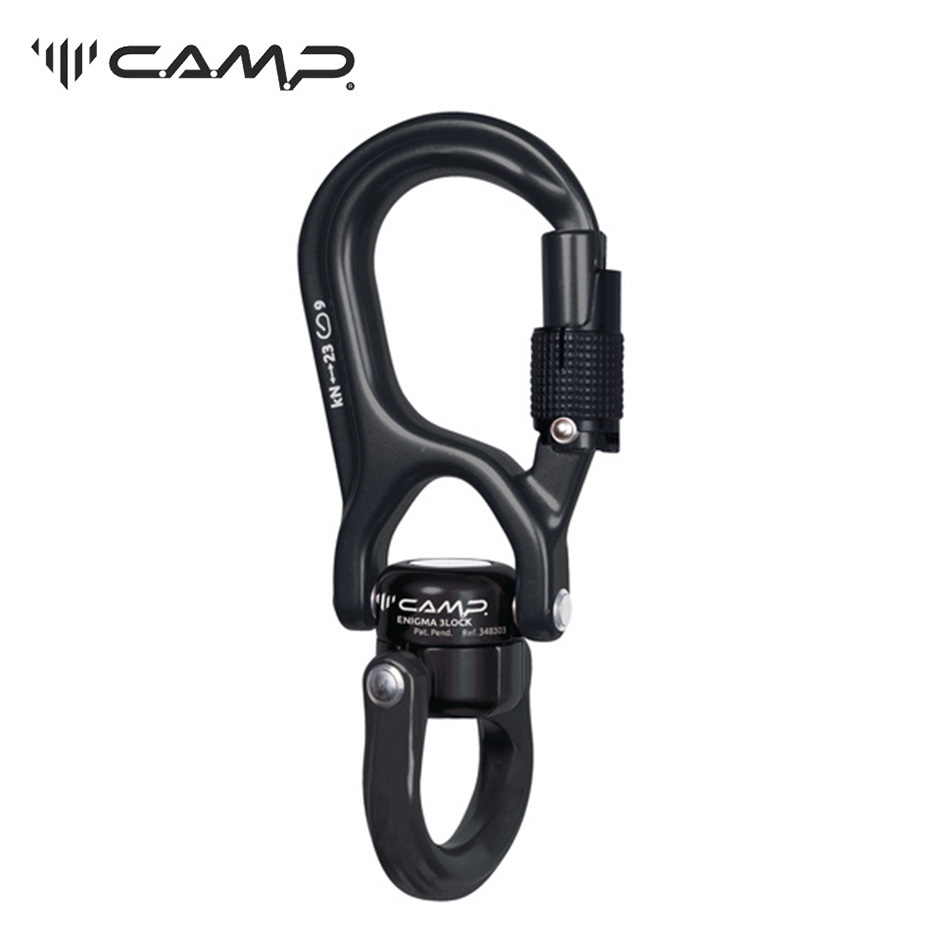 CAMP ENIGMA 3LOCK 萬象鉤環連接器 黑色 旋轉連接器